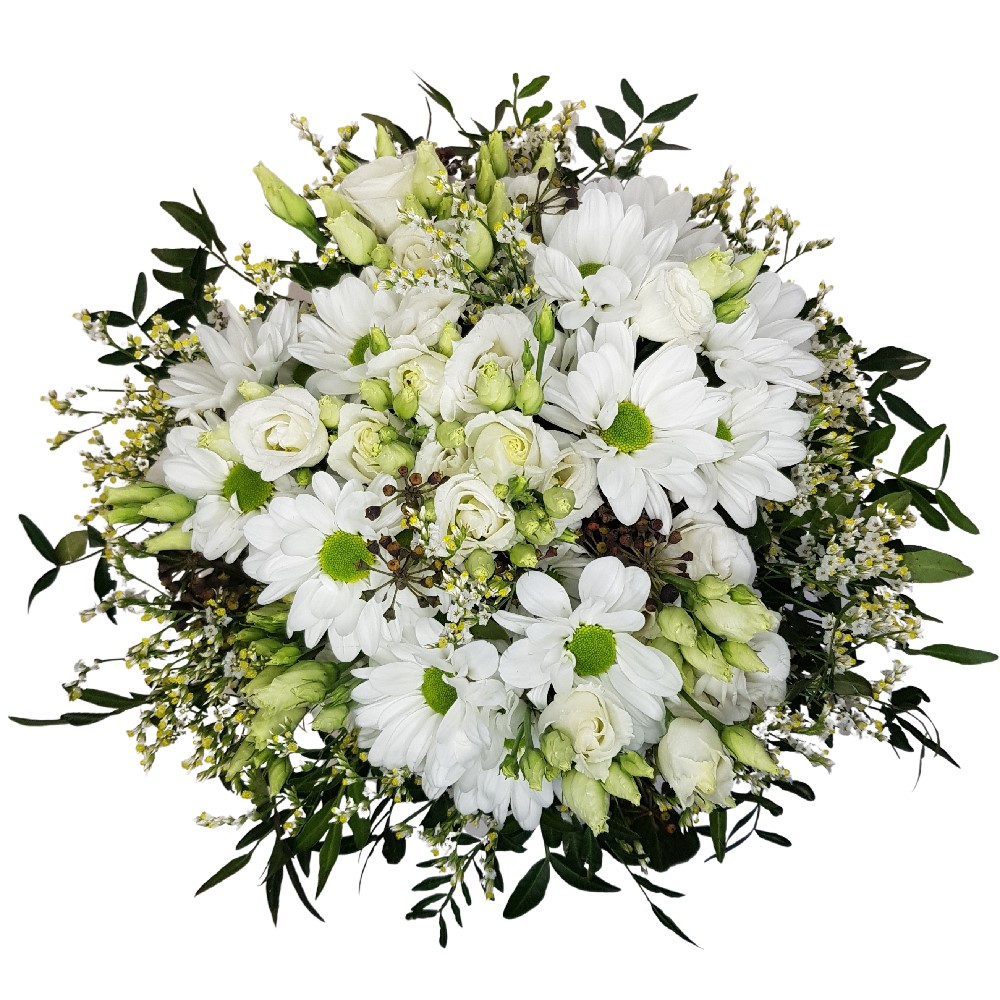 Blumenstrauss Lichter-Glanz in weiß bestellen