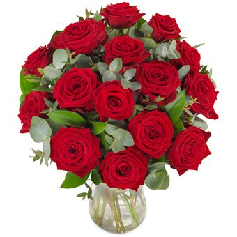 Rote Rosen versenden zum Valentinstag