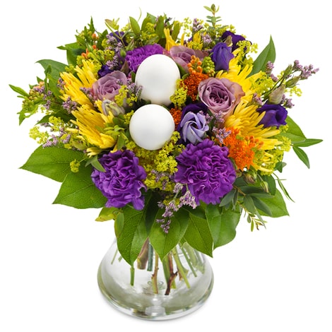 Blumenstrauß zu Ostern senden
