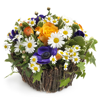 Frühlingsgesteck online bestellen - FlowersDeluxe