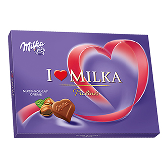 Geschenk: I Love Milka