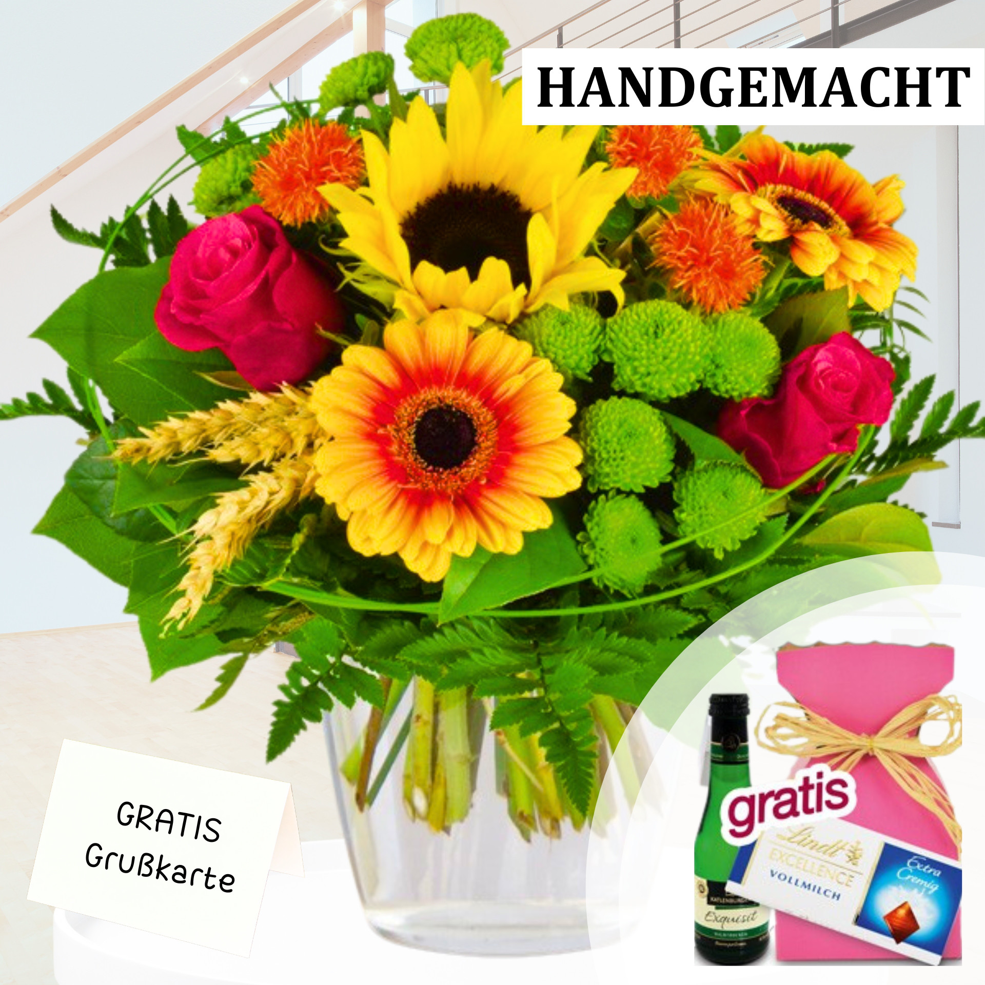 Blumenversand: Blumen verschicken mit gratis Grußtext | Flowers Deluxe